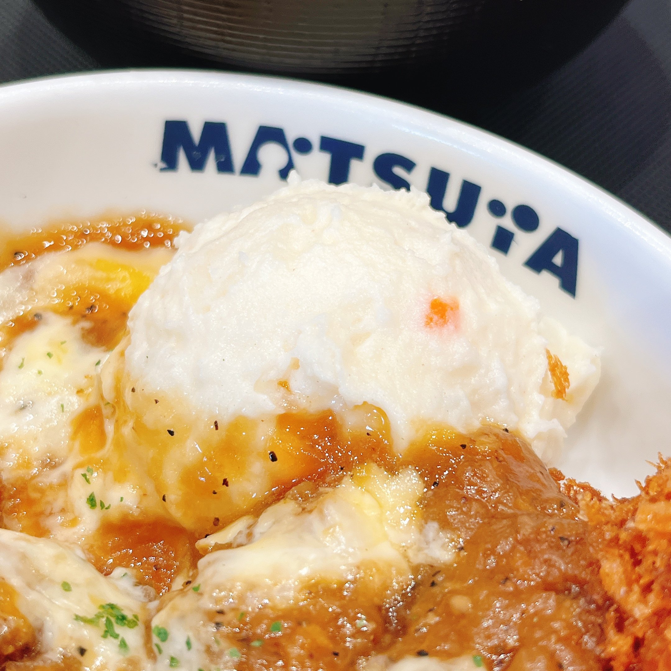 「カロリー爆弾。文句なしにウマい」松のやの“ボリューム満点メニュー”チーズ×にんにくの組み合わせがジャンキーすぎる！「めっちゃ美味しい！」「最高にキマった」