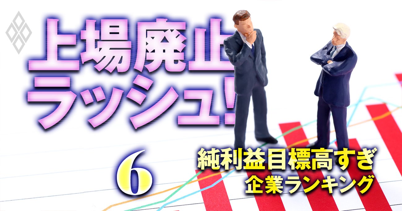 上場基準「純利益目標高すぎ」企業ランキング【100社】2位イオン系は赤字から72億の改善必須！