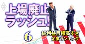 上場基準「純利益目標高すぎ」企業ランキング【100社】2位イオン系は赤字から72億の改善必須！