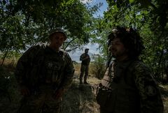 ウクライナ、南東部でロシア防衛線突破