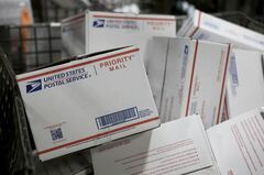 米郵政公社、中国からの小包配送を再開へ