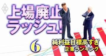 上場基準「純利益目標高すぎ」企業ランキング【100社】2位イオン系は赤字から72億の改善必須！
