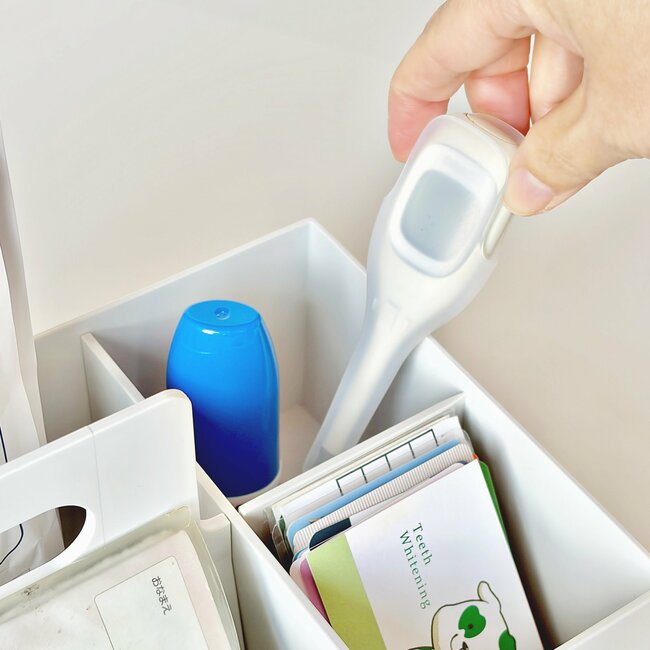 カードや診察券が90枚入った！無印良品の“天才収納ボックス”お薬手帳や処方薬をまとめて収納できます！「もっと早く購入すればよかった」「2個目を購入しました」