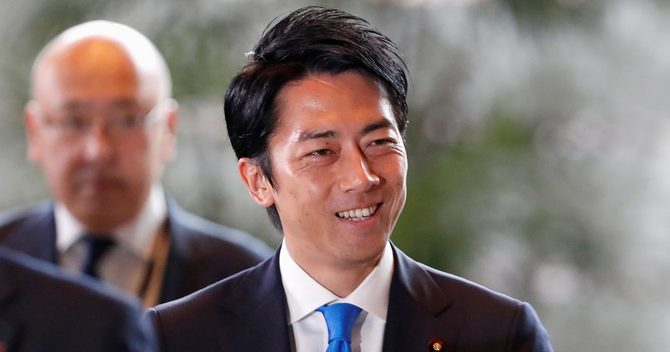 初入閣の小泉進次郎元復興政務官