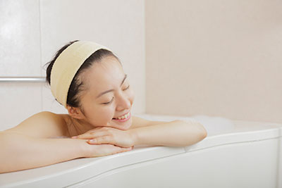 入浴で循環器ケアと 睡眠不足ケアを
