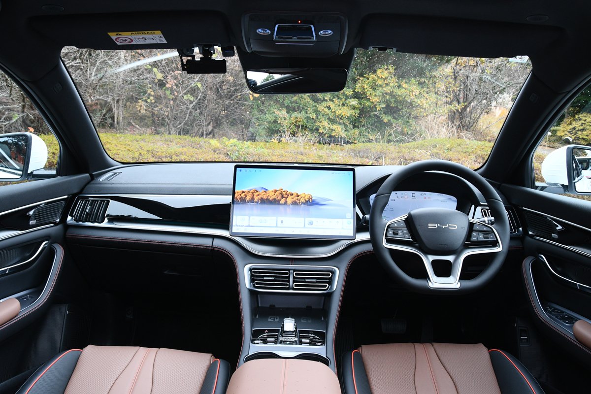 BYDシーライオン6内装（1）