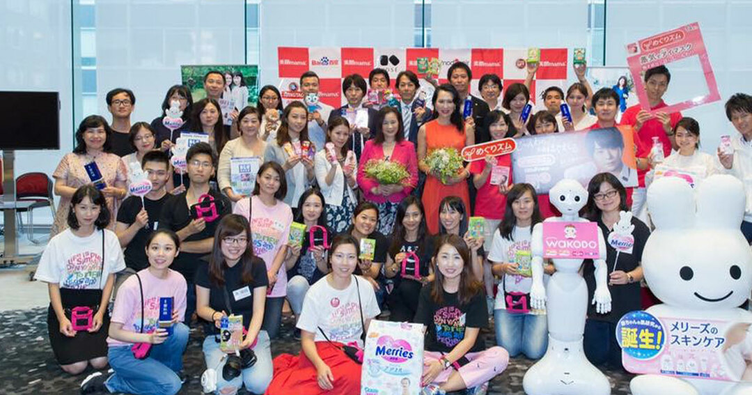 李佳霖さんが代表理事を務める「美ママ協会」が主催する商品展示会