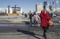 気候変動で永久凍土融解、ロシア経済脅かす