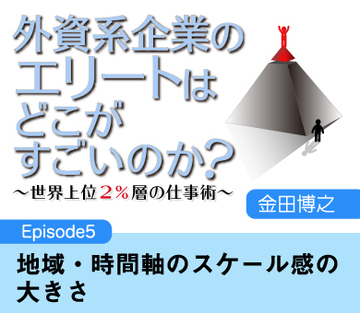 Episode5　地域・時間軸のスケール感の大きさ