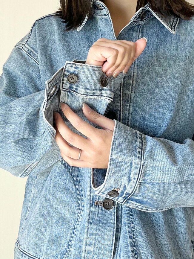 「完売してしまうかもと思い即決」GUの“春アウター”サッと羽織るだけでカワイイ!「ダントツで着心地が良い」「自然に体型カバーしてくれる」