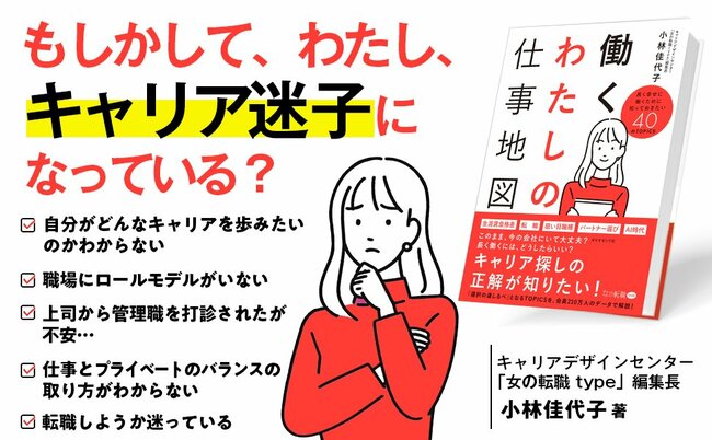 働くわたしの仕事地図、はたらく私の仕事地図