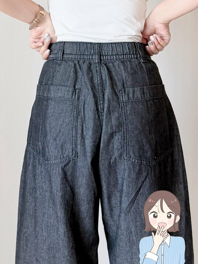 「久々に当たりの商品を見つけた」GUの“美シルエットなパンツ”薄くてはき心地バツグン！「ヘビロテ中です」「色違いで2着買っちゃいました」《購入レビュー》