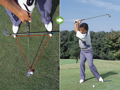 アプローチの距離感は 三角形 でつくる 金谷多一郎golf 熱血 セオリー演習 ダイヤモンド オンライン