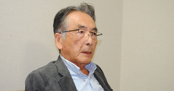 長銀元頭取の鈴木恒男さん