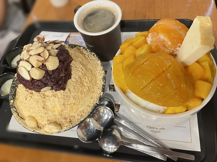 韓国で人気の絶品「かき氷」、日本とはまるで違う味と中身とは【写真付き】