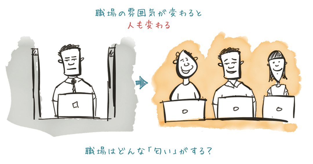 あなたの職場にはどんな 匂い がするだろう 組織や人を変えるための原則を考える ザ ビジュアルmba 経営学の要点を学べるスケッチノート ダイヤモンド オンライン