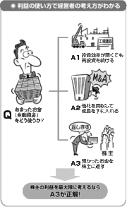 信頼できる経営者か、「利益の使い道」をチェック