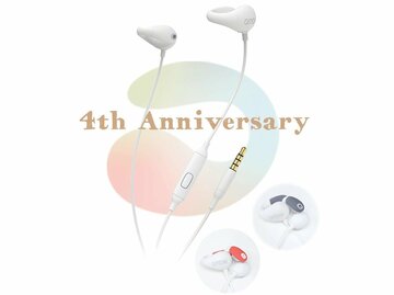 耳をふさがないイヤホン「ambie」4周年アニバーサリーセット発売