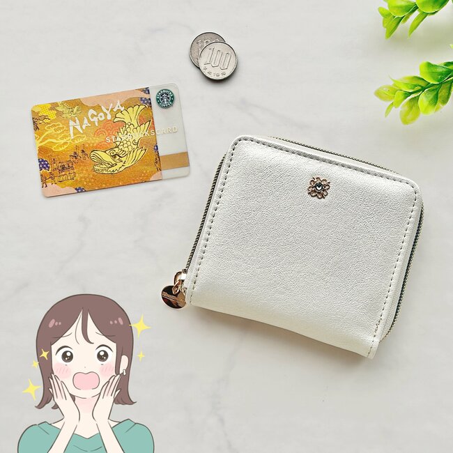 小銭が取り出しやすくて感動！アフタヌーンティーの「大人かわいいミニ財布」お会計がスムーズになった！《購入レビュー》