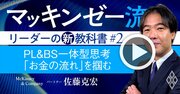 マッキンゼー流！「PL＆BS一体型思考」を伝授、お金の流れで経営が理解できる【動画】