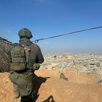 ガザの「イエローライン」、イスラエル側では定着の動き