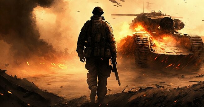 戦争のイメージイラスト