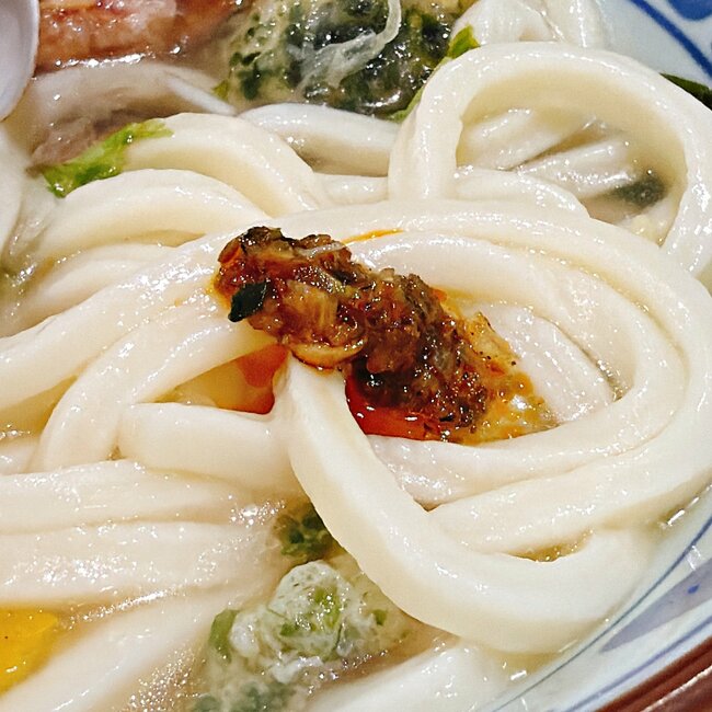 「しばらくランチはリピートする」の声も。丸亀製麺の“豪快すぎるメニュー”旨すぎて汁まで飲み干しちゃった！「好きなものしかのっていない」「1杯で夏を味わえる」《実食レビュー》