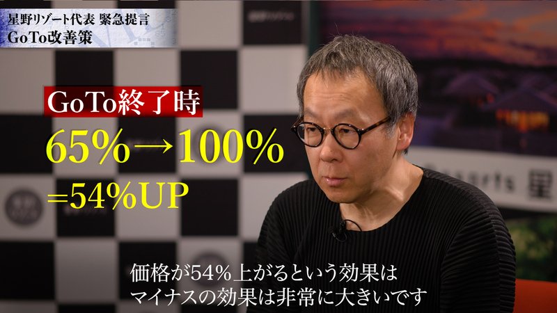 星野リゾート代表が菅政権に緊急提言 Goto 改善に秘策あり 動画 星野リゾート代表が緊急提言 コロナ禍を生き残る経営戦略 ダイヤモンド オンライン