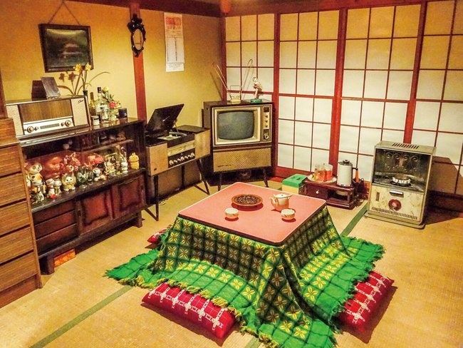 「昭和の家庭」を再現した平山氏の自宅