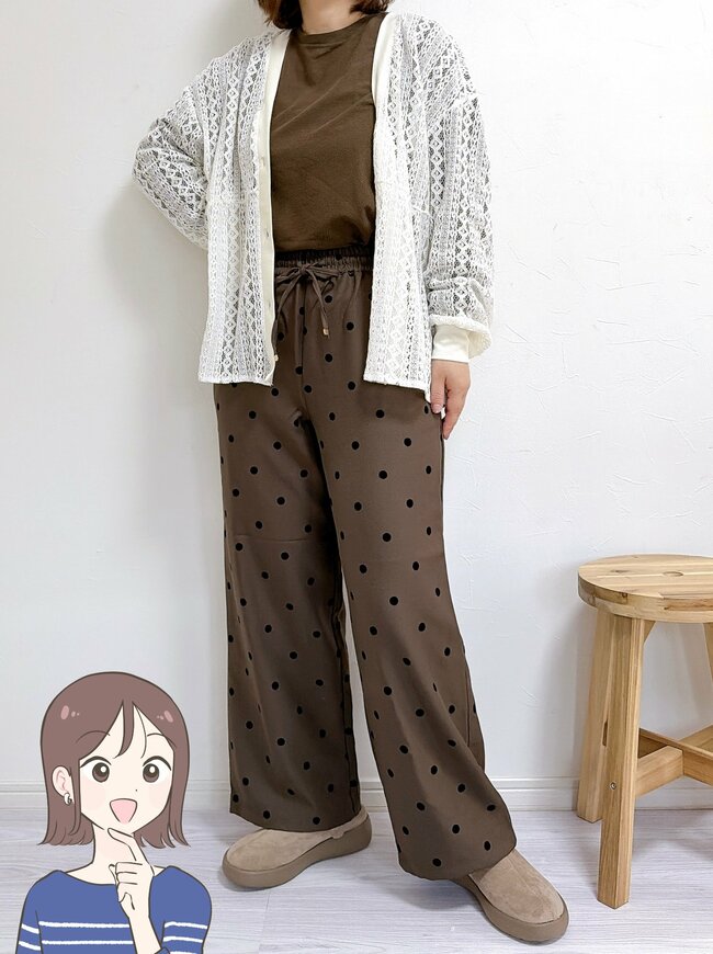 【しまむら】サッと羽織るだけで可愛い！1639円の「華奢見えカーディガン」季節の変わり目にちょうどいい！《購入レビュー》