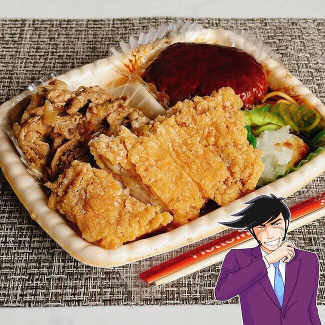 【ほっともっと】大人のお子様ランチみたい！好きなものだらけの「豪快メニュー」お腹がパンパンになったよ…！《実食レビュー》