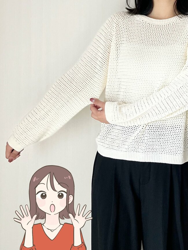 すぽっと着るだけでカワイイ！ユニクロの「ふんわりトップス」どこから見てもシルエットがきれい！