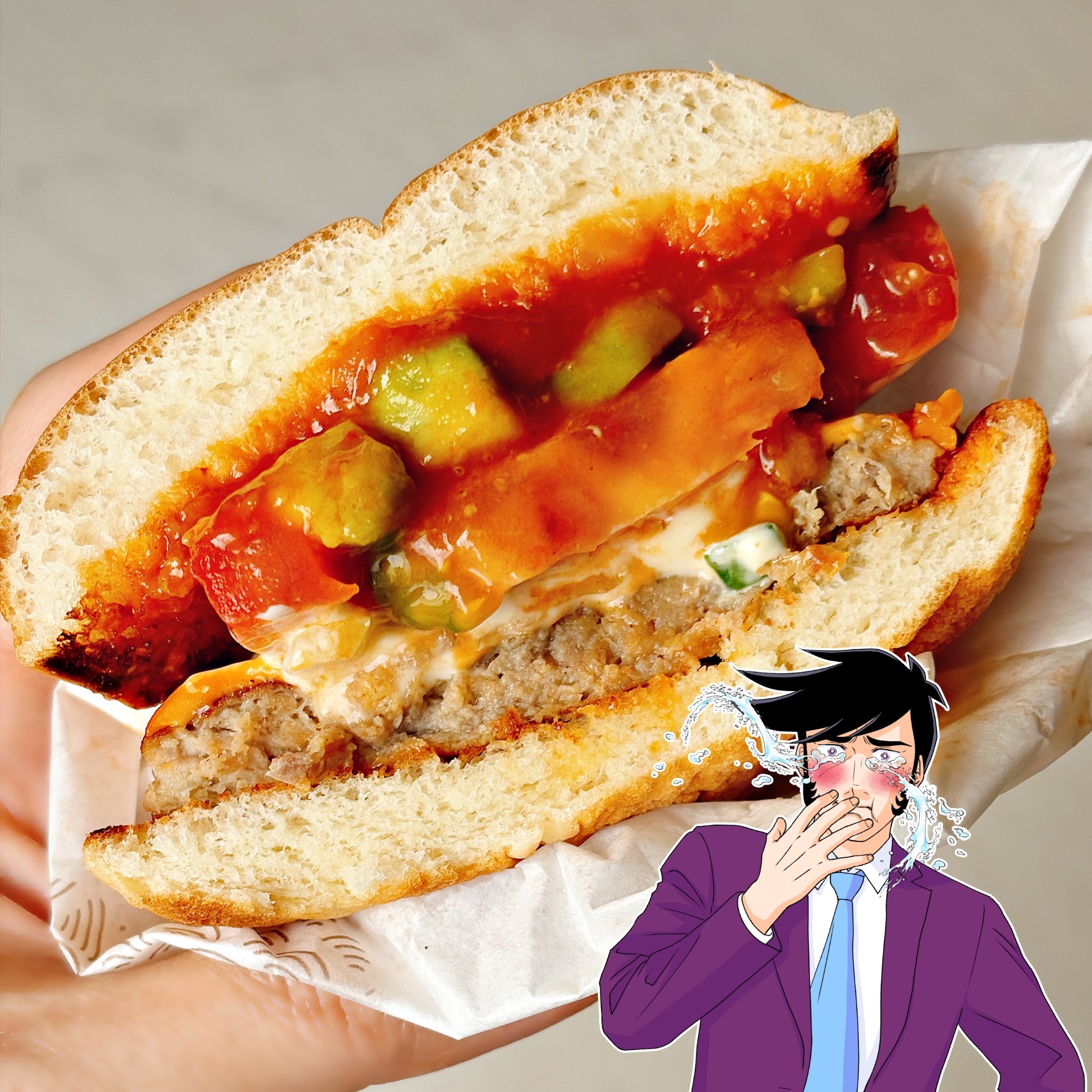「毎日食べたい」の声も。モスバーガーの“夏限定やみつきメニュー”具だくさんで迫力がスゴい!「美味しすぎて鳥肌立った」「絶対リピする!」《実食レビュー》