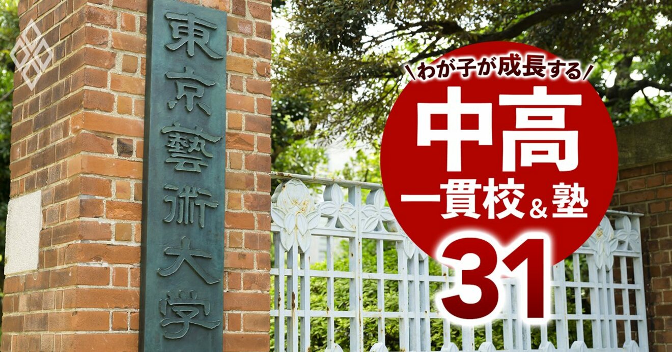 中高一貫校「芸術系大学」過去3年合格者数ランキング【2024年入試直前