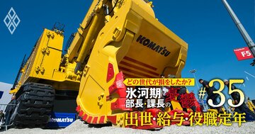 【人気特集】コマツ・三菱重工・日本製鉄・ブリヂストン・東レの年収、恵まれた世代は?〈5世代20年間の推移を初試算〉