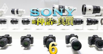 ソニーのカメラ事業が逆風下で「エレキの大黒柱」に成長した理由、市場規模9割減でも強気の“2倍値上げ”戦略の全貌