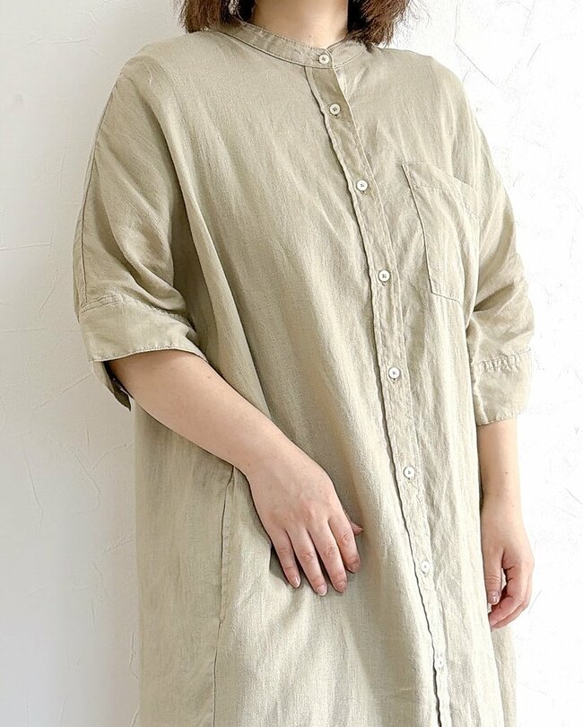 全身をまるっと体型カバー！しまむらの「楽ちんワンピース」今から秋までガンガン着回せます！《購入レビュー》