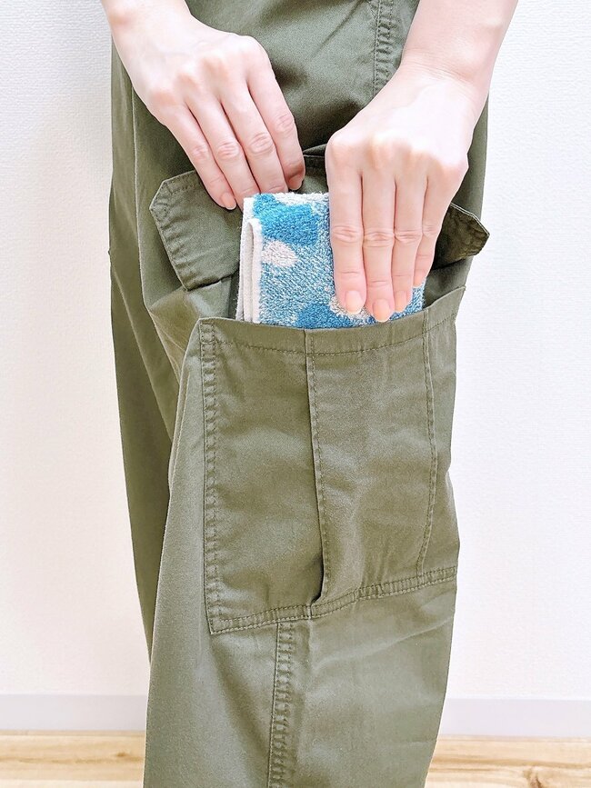 「全色買いました」「完全一目惚れ」GUの“楽ちんワイドパンツ”ポケットたくさんで快適すぎる！「動きやすいし使い勝手も良い」