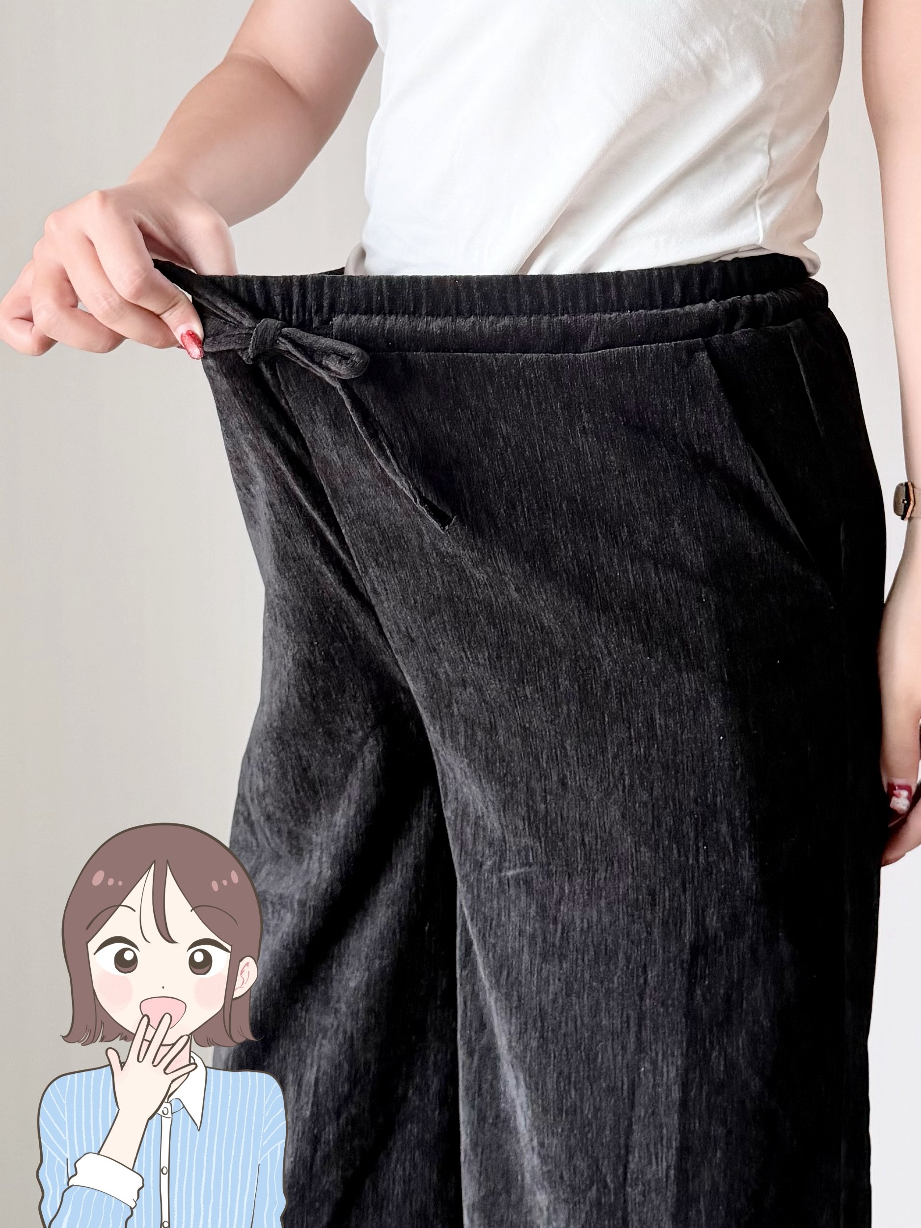 しまむら新作の「1639円ワイドパンツ」がスウェット感覚ではけて楽ちん!秋冬コーデにも大活躍です!《購入レビュー》