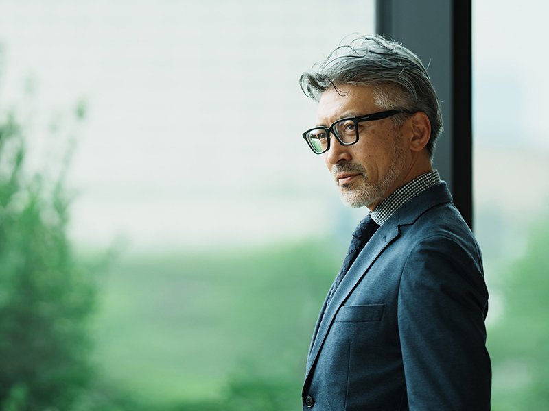 ビジネスマンの男性