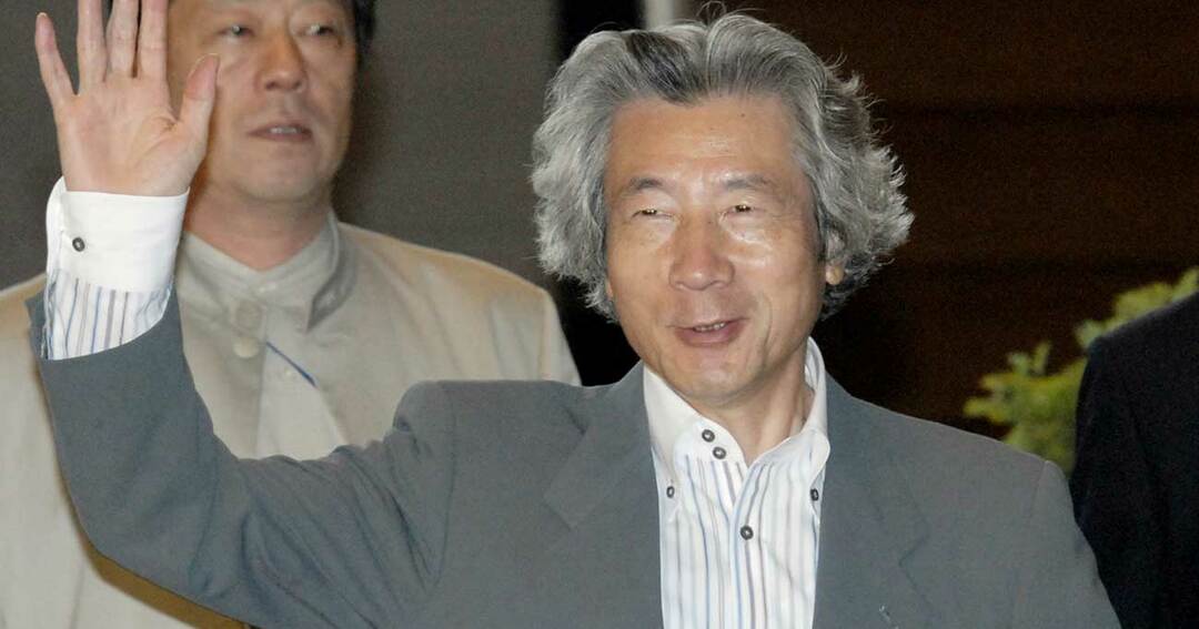 2006年、首相時代の小泉純一郎氏