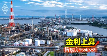 【化学81社】金利上昇で苦しくなる「衝撃度」ランキング！三菱ケミカルは19位、三井化は18位、資生堂がトップ3入り