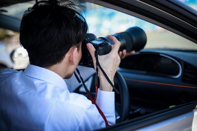 写真:調査