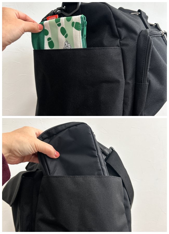 3泊分の荷物が入った！しまむらで見つけた「スヌーピーのボストンバッグ」今っぽいデザインがオシャレだし、2970円で買えるのすごい！