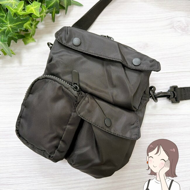 【しまむら】カードや診察券が35枚入った！ミニ財布になる「高見えショルダー」荷物が迷子になりにくい！《購入レビュー》