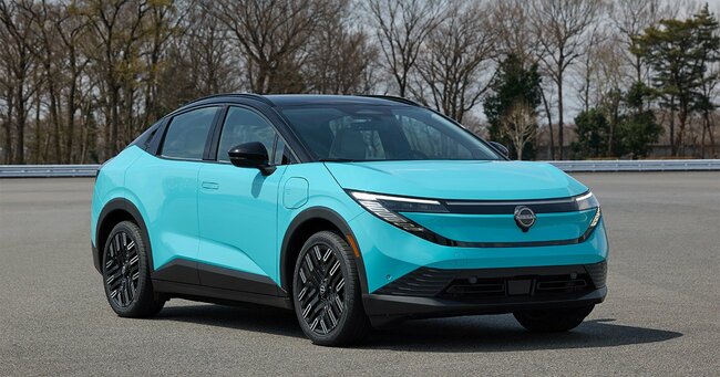 日本ではオンライン上でワールドプレミアした新型日産「リーフ」