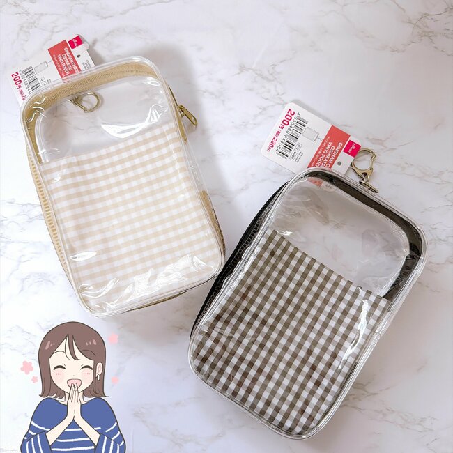 お薬が100錠も入った!ダイソーの「ガバッと開くポーチ」おくすり手帳もジャストフィットで便利!《購入レビュー》