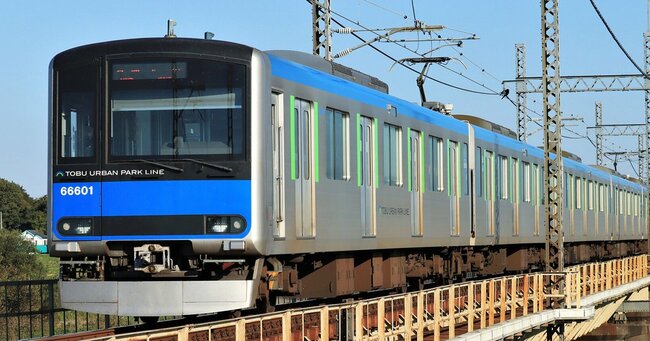 現在最新の東武野田線（アーバンパークライン）60000系