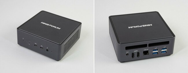 Minisforum UM790 Proは、拡張性も高く、4画面出力が可能だ。