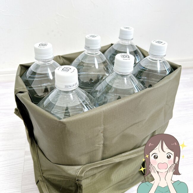 「お米を持って帰ってもやぶれない」3COINSの“25kg入るエコバッグ”が強すぎる…!「肩にかけても痛くない」「ディズニーで大活躍」